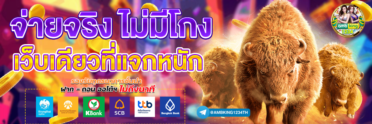 เกม slot - แบนเนอร์โปรโมชั่น