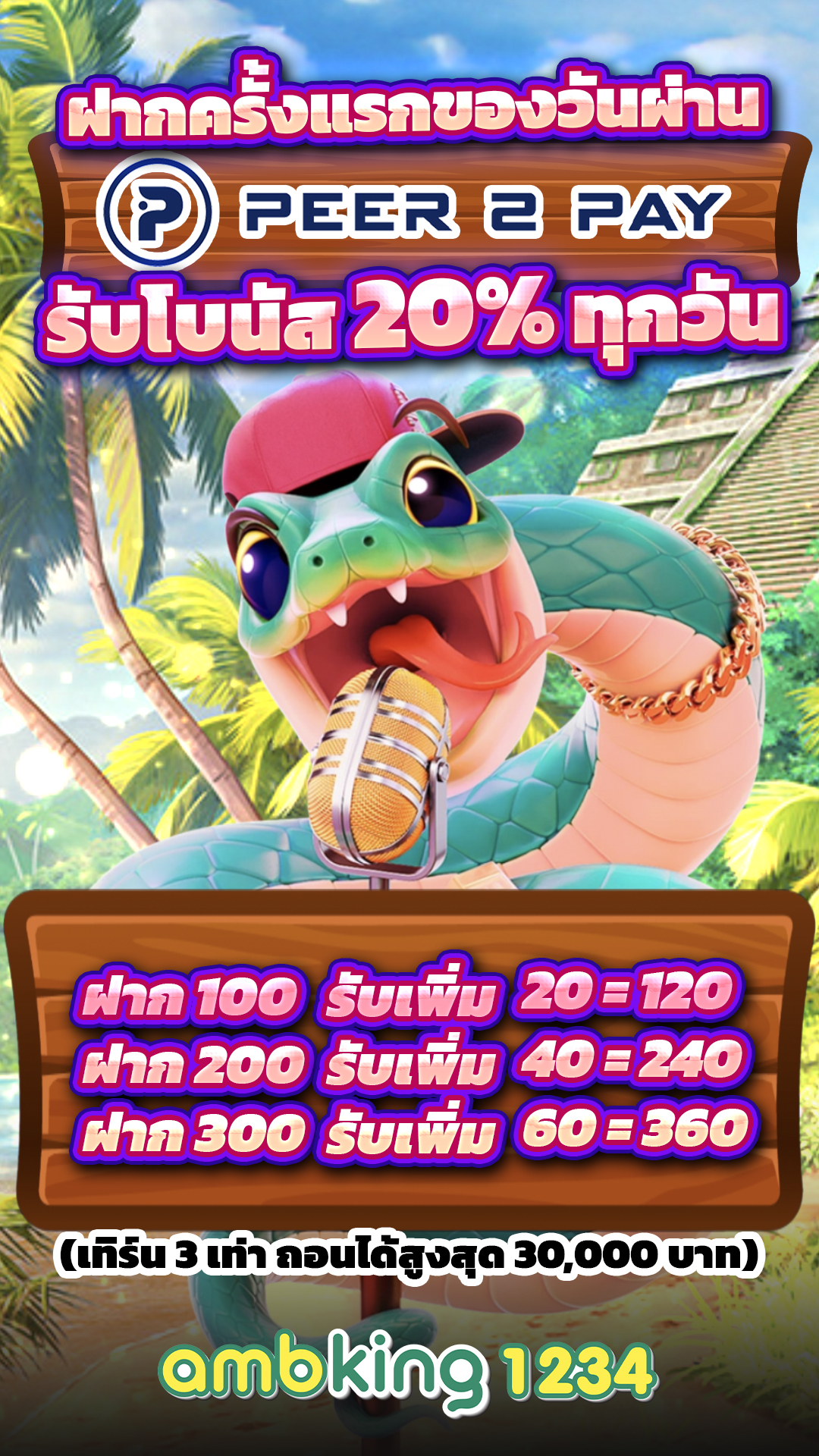 เว็บพนันโปรโมชั่นดีๆ - แบนเนอร์โปรโมชั่น